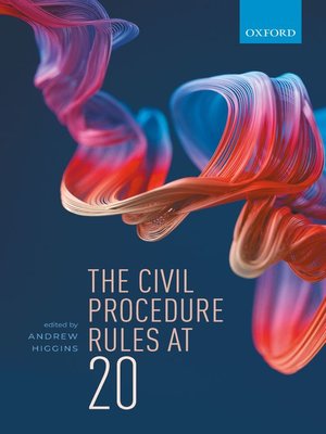 cover image of The Civil Procedure Rules at 20